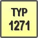 Piktogram - Typ: 1271
